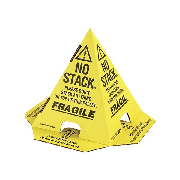Bsc Preferred Yellow with Black Print Pallet Cones - English, French & Spanish, 50PK BUY00087321 - main
